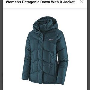 Patagonia Down With It jacket in green